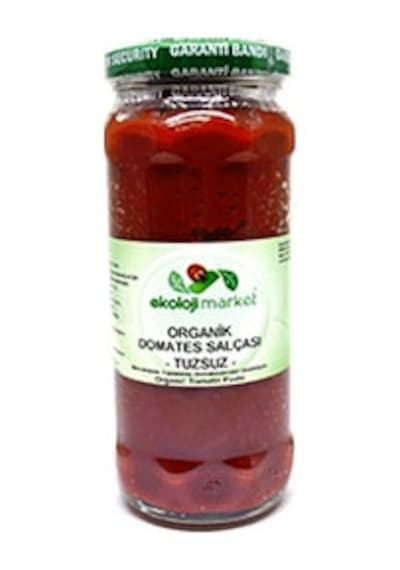 Ekoloji Market Organik Tuzsuz Domates Salçası 190 G