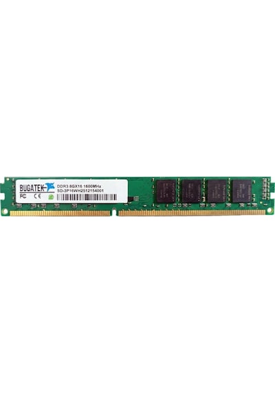 Bugatek Ddr3 8 Gb 1600 Mhz Masaüstü Ram
