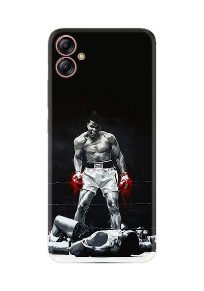 Samsung Galaxy Uyumlu A05 Kılıf Resimli Desenli Baskılı Silikon Muhammed Ali 1369