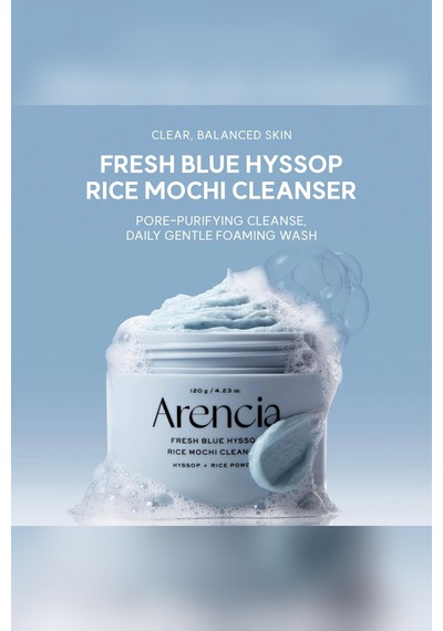 Arencia Fresh Blue Hyssop Rice Mochi Yüz Temizleyici 120gr