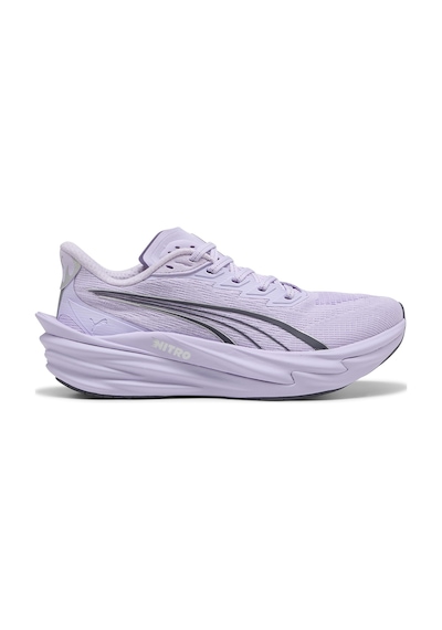 Puma Deviate Nitro 4 Kadın Mor Koşu Ayakkabısı 31212420