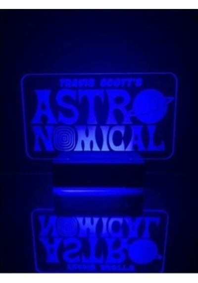 Travis Scott Astro Nomical 16 Renk Gece Lambası