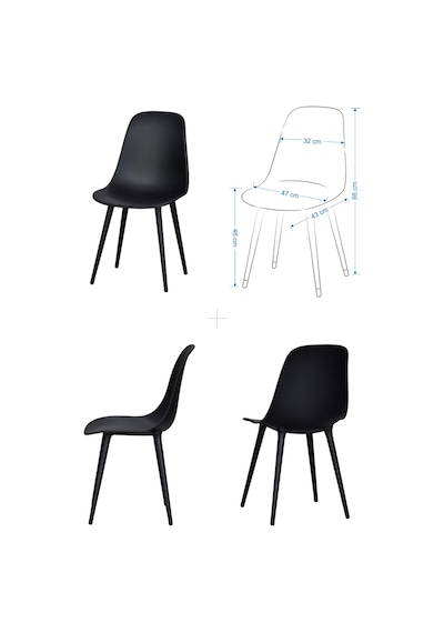 Vilinze Tilia Plastik Bahçe Balkon Bistro Seti Katlanır Masa 60 60 Cm 1+4 Set Tilia-siyah-eames4-siyah-siyah Diğer Vilinze Tilia Plastik Bahçe Balkon Bistro Seti Katlanır Masa 60 60 Cm 1+4 Set Tilia-siyah-eames4-siyah-siyah Diğer