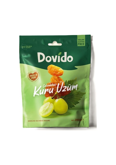 Dovido Kuru Üzüm 200 G 7'li Avantaj Paketi Mıchu