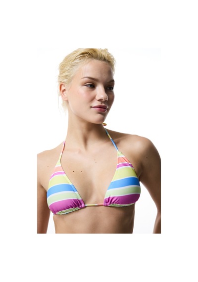 Penti Donna Çizgili Üçgen Bikini Üstü