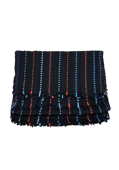Oto Koltuk Serme Kilim 3 Lü Takım Kırmızı & Mavi Çizgili
