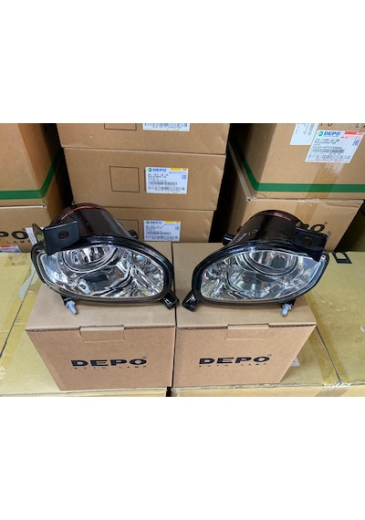 Toyota Avensis 2003-2006 Arası Depo Sağ Ve Sol Sis Farı Takım 81210-05060 / 81220-05060