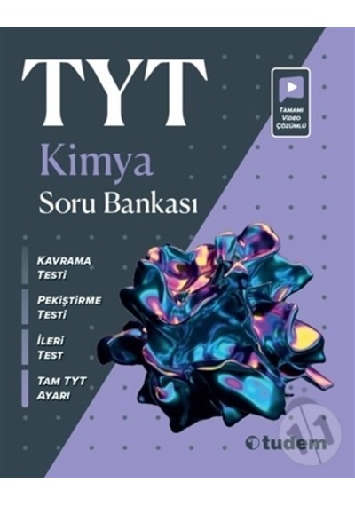 Tudem Yayınları Tyt Kimya Soru  Bankası