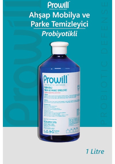Probiyotikli Ahşap Mobilya Ve Parke Temizleyici Yüzey Temizleyici 1 Litre Tekli