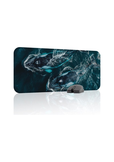 Orka Kaymaz Dikişli Kauçuk Oyuncu Mousepad V2 - 70x30 Xl Gaming Mouse Pad Fare Altlığı