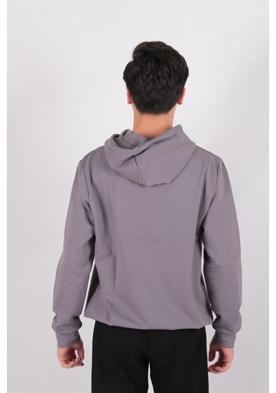 Five Pocket Fp24b2099 Erkek Kapüşonlu Sweatshirt Füme