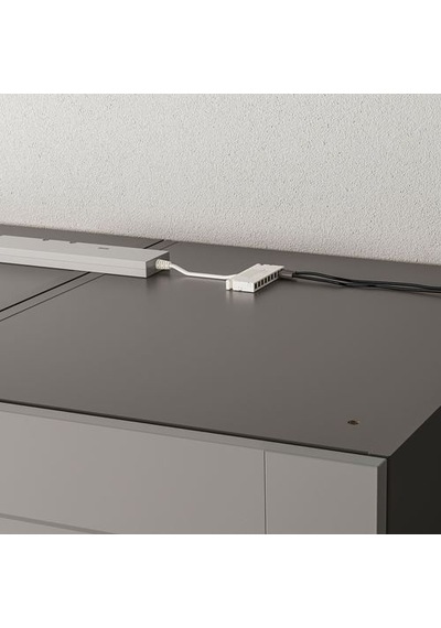 Ikea Översıdan Led'li Sensörlü Dolap Aydınlatması, Koyu Gri, 46 Cm