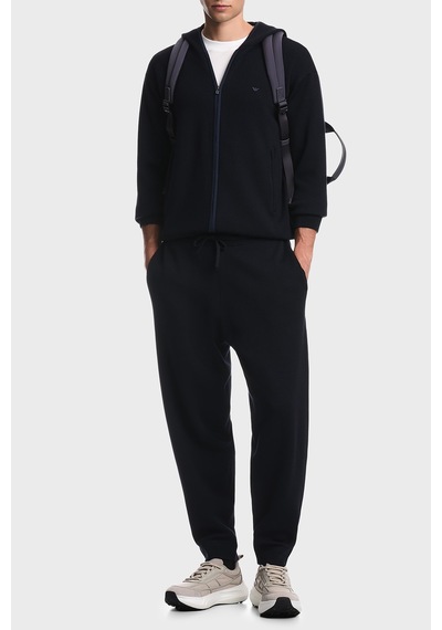 Emporio Armani Saf Yün Ve Fermuarlı Kapüşonlu Hırka Erkek Hırka Em006223 Af27807 Ub118 Lacivert Emporio Armani Saf Yün Ve Fermuarlı Kapüşonlu Hırka Erkek Hırka Em006223 Af27807 Ub118 Lacivert