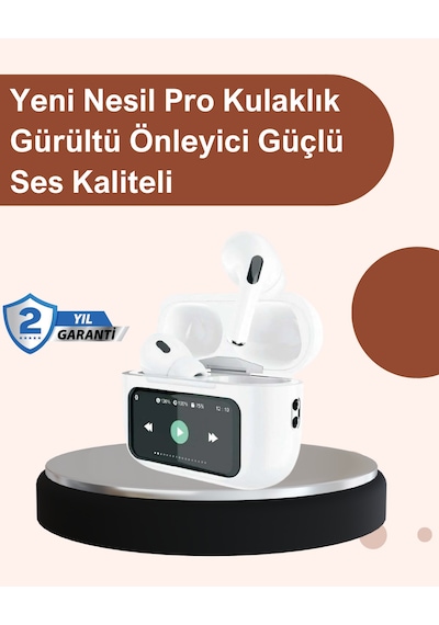 Bağlantılı Bluetooth Kulaklık Anc Özellikli Su Ve Ter Dayanıklı