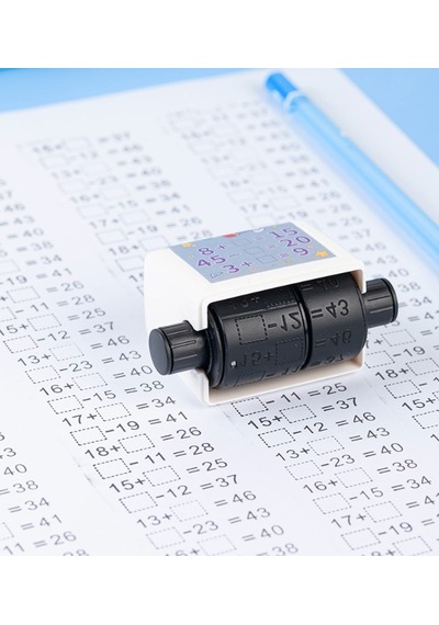 Ofis Makinesi Aksesuarları Matematik İşlem Rulosu Boşluk Doldurmalı Set