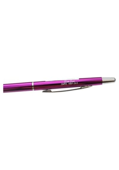 Ohto Slim Line Serisi Nbp-5b3 Metalik Mor Tükenmez Kalem 0.3