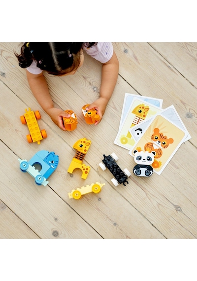 LEGO® Duplo 10955 First Creative Play Hayvan Treni 15 Parça