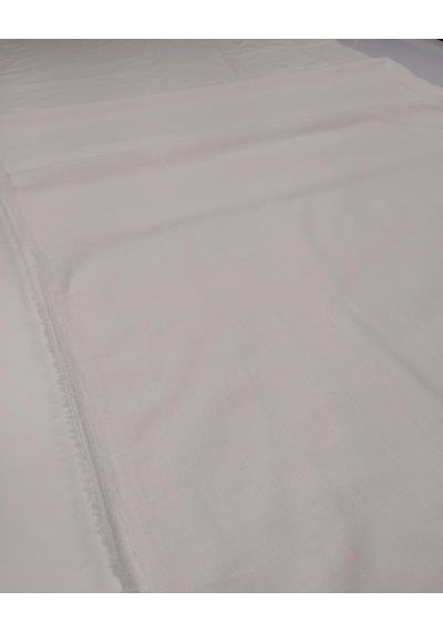 Ekru Flamlı Pamuklu Dokuma Kumaş İnce Yumuşak Dökümlü Gömleklik & Elbiselik 140x200cm-11791