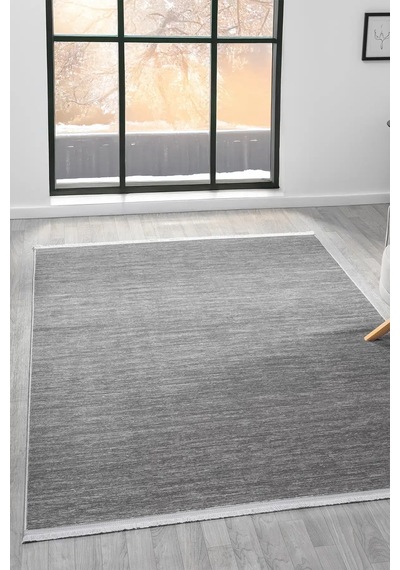 Seyran Halı Vista 5119 Antrasit Akrilik Makine Halısı