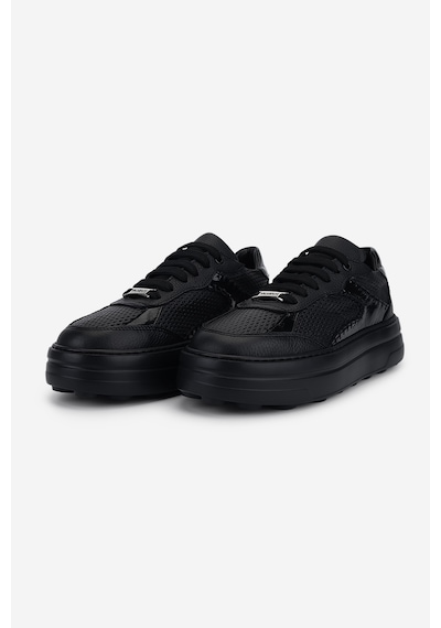 Valmenti Kadın Hakiki Deri Siyah Floter Sneakers & Spor Ayakkabı 1116 255-01 Bn Ayk Y26 Sıyah Fltr