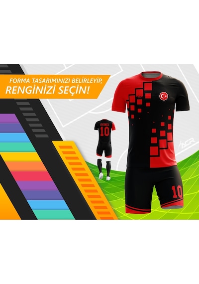 Acr Giyim Kişiye Özel Futbol Forması - Dizayn : Dijital