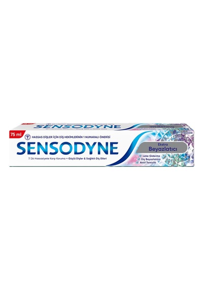 Sensodyne Whitening Diş Macunu 75 Ml - 8 Adet Tarı