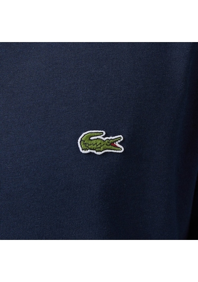 Lacoste Erkek Regular Fit Bisiklet Yaka Renk Bloklu Lacivert T-shirt