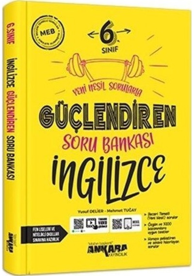 Ankara 6. Sınıf Ingilizce Güçlendiren Soru Bankası