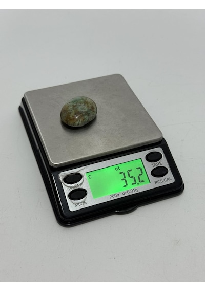 Doğal İran Nişabur Firuze Turkuaz Taşı 35,2 Karat - 7,05 Gram