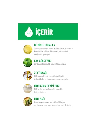 Siveno %100 Doğal Yüz Temizleme Köpüğü Yağlı Ciltler İçin Makyaj Siyah Nokta Sivilce Vegan 100 ML