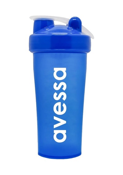 Avessa Cool Smart Şhaker Bardaklı Mavi 550 ML Mavi