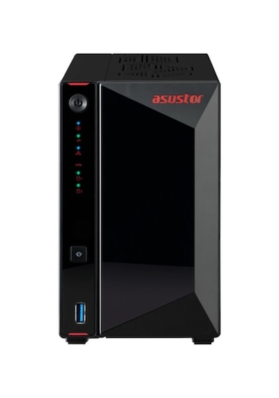 Asustor AS5402T 2 Yuvalı 2 x 22 TB Desteği 4 GB DDR4 8 GB Ram Desteği Nas Sürücü