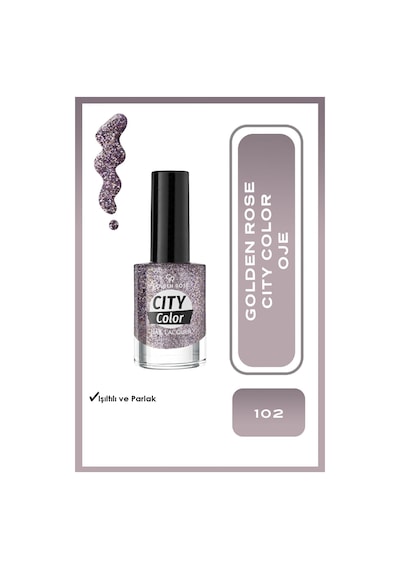 Golden Rose City Color Oje 102