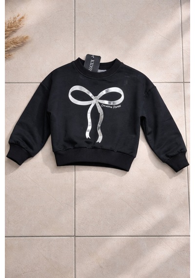 Uğur Bebe Kız Çocuk Premium Siyah Pullu Esnek Etekli Şık Lüks Sweatshirt Takımı Siyah Siyah Uğur Bebe Kız Çocuk Premium Siyah Pullu Esnek Etekli Şık Lüks Sweatshirt Takımı Siyah Siyah