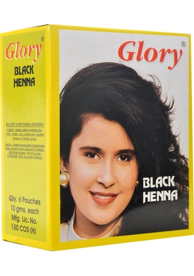 Glory Glory Siyah Hint Kınası (Black Henna) 10 Gr Paket