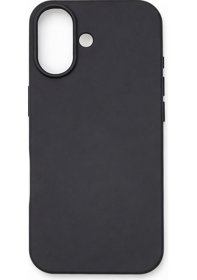 Apple Apple iPhone 17 Uyumlu Kılıf Renkli Lansman İçi Kadife Yumuşak Kamera Yükseltili Silikon Siyah