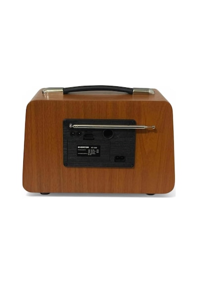 Rt-680 Gerçek Ahşap Eskitme Bluetooth Hoparlör Mp3 Çalar Müzik Kutusu Nostaljik Radyo