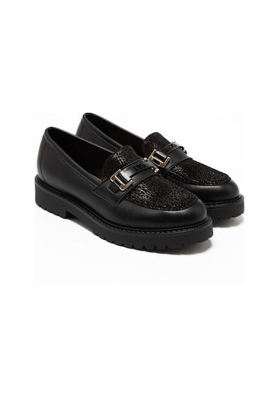 Nero Black Oxford Klasik Kadın 745782dm Donna Serena 5782dm Nap Str Nero/me Pe Nero Siyah