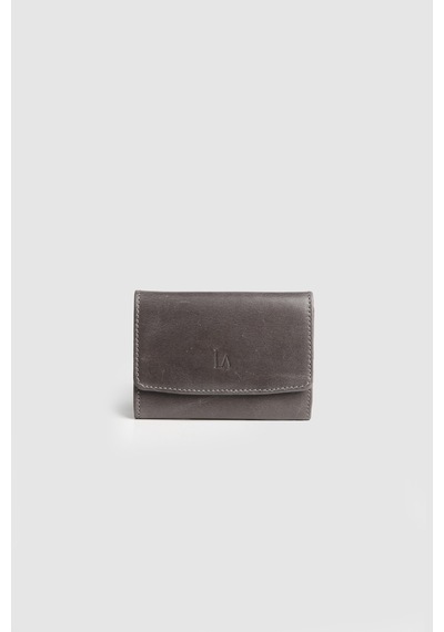 La'Graccio Paris Lagraccio Paris Unisex Nade Hakiki Deri Akardiyon Rfid Korumalı Kartlık Crazy Bordo