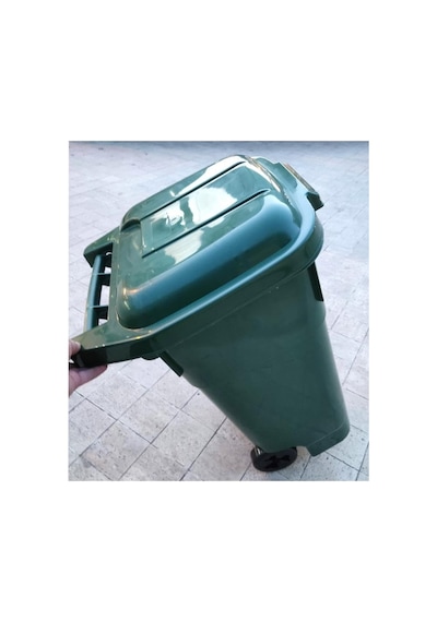 Tekerlekli Büyük Boy Pedallı 80 Litre Çöp Kovası Kapaklı Çöp Konteyneri Diğer