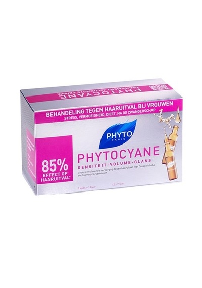Phyto Phytocyane Densifying Treatment Kadın Tipi Saç Dökülmesine Karşı Serum 12 x 7.5 ML