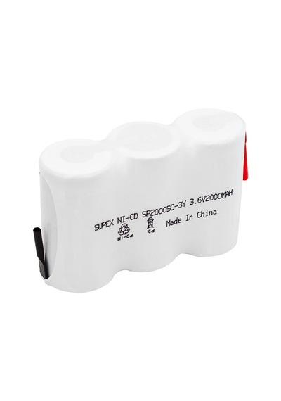 Supex Ni-cd 3.6v Sc 2000mah 3lü3y Yanyana Süpürge