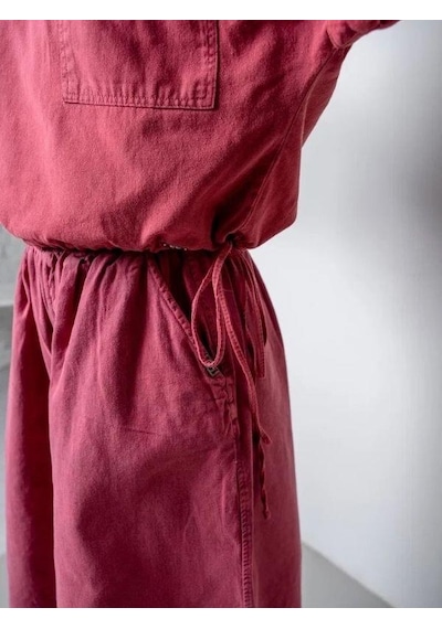 Kız Çocuk Uzun Gabardin Tasarım Şort-15801 Pembe