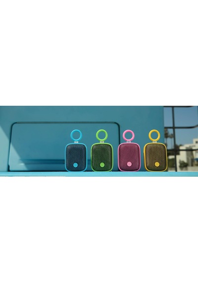 Bubble Pods Pink Ultra Hafif, Güçlü 5w Çıkışa Sahip, Son Derece Eğlenceli Ve Renkli Portatif Bluetooth Wireless Kablosuz Hoparlör