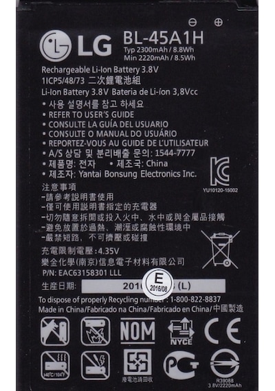 LG Uyumlu K10 2016 Bl-45A1H Batarya Pil