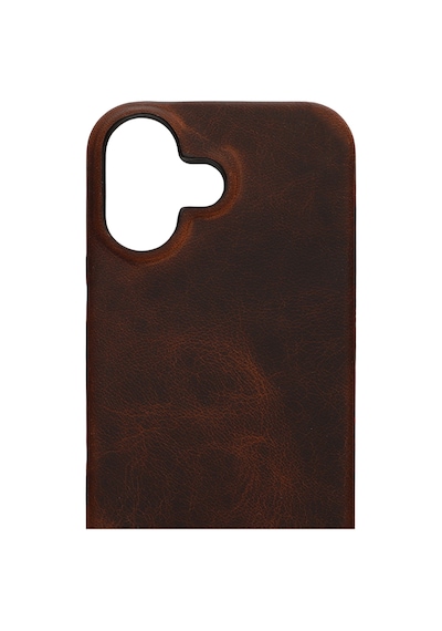 Avra Hide Case Apple Uyumlu iPhone 17 Cognac Kiss