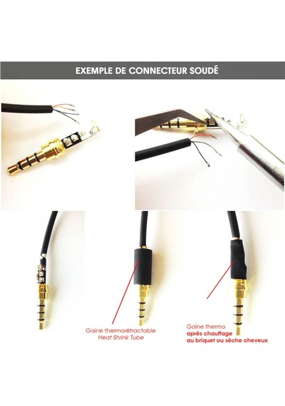 4 Pin Stereo Konnektör - Lehim Tipi - Vidalı Birleşme Gri (540685271)