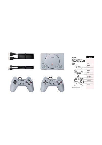 Sony Playstation Classic 20 Oyunlu Mini Oyun Konsolu + 2 Kol (Sony Eurasia Garantili)