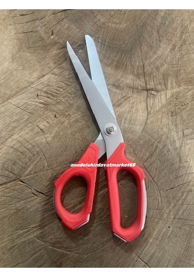 Milwaukee Agır Hizmet Makası Kumaş Kagıt Naylon Makası Eğik Açılı Makas 26cm