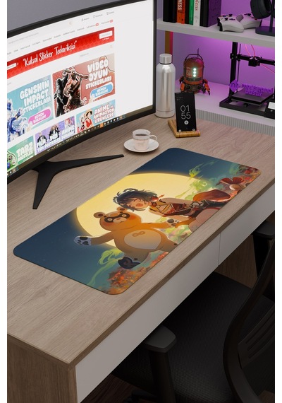Xiangling Genshin Impact Anime Oyuncu V1 - 70x30 Xl Gaming Mouse Pad Fare Altlığı